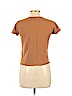 Eileen Fisher 100% Wool Orange Short Sleeve T-Shirt Size L (petite) - photo 2