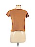 Eileen Fisher 100% Wool Orange Short Sleeve T-Shirt Size L (petite) - photo 1