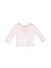 Crewcuts 100% Cotton Solid Pink Long Sleeve Top Size 2 - photo 1