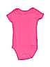 Carter's 100% Cotton Pink Short Sleeve Onesie 12-18 MO / 18 MO - photo 1