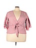 Shein Pink 3/4 Sleeve Blouse Size 3X - photo 1