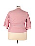 Shein Pink 3/4 Sleeve Blouse Size 3X - photo 2