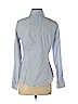 Banana Republic Blue Long Sleeve Button-Down Shirt Size 4 (petite) - photo 2