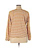 J. Crew Factory Store 100% Cotton Tan Long Sleeve Top Size XL - photo 2