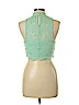 Intimately by Free People 100% Polyester Teal Sleeveless Blouse Size M - photo 2