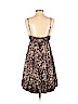 Alice + Olivia 100% Silk Black Casual Dress Size 4 - photo 2