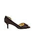 Nina Brown Heels Size 10 - photo 1