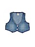 Baby Route 66 100% Cotton Blue Denim Vest Size 2T - photo 1