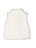 Carter's 100% Polyester White Faux Fur Vest Size 3T - photo 2