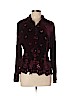 ECI Burgundy Long Sleeve Button-Down Shirt Size L (petite) - photo 1