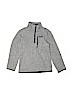 Patagonia 100% Polyester Gray Fleece Jacket Size 7 - 8 - photo 1