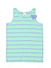 Crewcuts Outlet 100% Cotton Stripes Blue Sleeveless Blouse Size 8 - photo 1