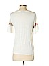 Ann Taylor LOFT White Short Sleeve Top Size S (petite) - photo 2