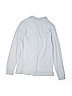 Lands' End 100% Cotton Blue Long Sleeve Polo Size 12 - 14 - photo 2