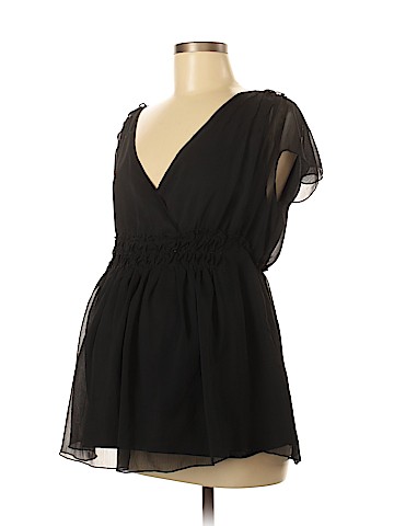 Old Navy - Maternity Short Sleeve Blouse (view 1)