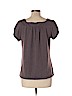 SONOMA life + style Brown Short Sleeve Top Size L (petite) - photo 2