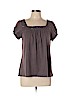 SONOMA life + style Brown Short Sleeve Top Size L (petite) - photo 1
