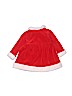 Ho Ho Ho 100% Cotton Red Special Occasion Dress 9-12 MO / 12 MO - photo 2