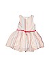 Genuine Kids from Oshkosh 100% Cotton Stripes Tan Dress Size 4T - photo 1