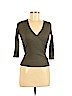 Assorted Brands Green 3/4 Sleeve Top Size S (petite) - photo 1
