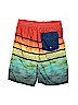 Old Navy 100% Polyester Orange Board Shorts Size 10 - 12 - photo 2