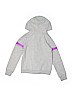 The Children's Place 100% Cotton Solid Gray Zip Up Hoodie Size 7 - 8 - photo 2