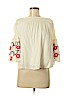 Assorted Brands Ivory 3/4 Sleeve Blouse Size S (petite) - photo 1