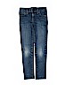Gap Kids 100% Cotton Solid Blue Jeans Size 6 - photo 1