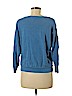 Splendid 100% Cotton Blue Sweatshirt Size XS - photo 2