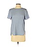 Ann Taylor Blue Short Sleeve Blouse Size S (petite) - photo 1