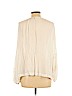 Vince. 100% Viscose Ivory Long Sleeve Blouse Size L - photo 2