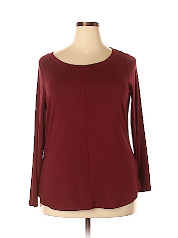 Jones New York Signature Long Sleeve Top (view 1)