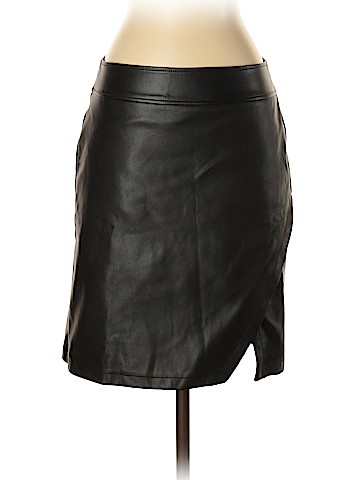 Ann Taylor LOFT Faux Leather Skirt (view 1)