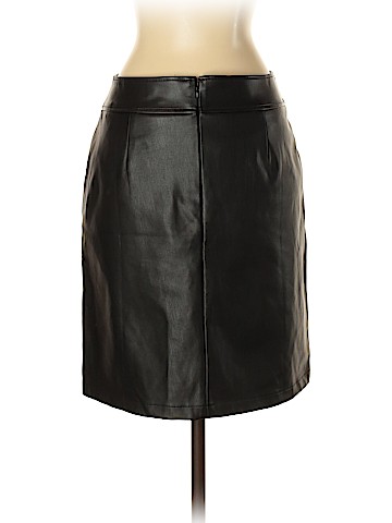 Ann Taylor LOFT Faux Leather Skirt (view 2)