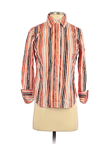 Jones New York Signature Long Sleeve Button-Down Shirt (view 1)