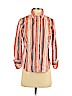 Jones New York Signature 100% Cotton Orange Long Sleeve Button-Down Shirt Size S (petite) - photo 1