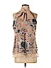 Drew Pink Sleeveless Blouse Size M - photo 1