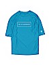 Billabong 100% Polyester Blue Rash Guard Size 14 - photo 1