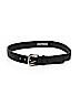 Express 100% Leather Solid Black Leather Belt Size M - photo 1