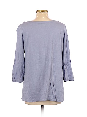 Ann Taylor LOFT Outlet 3/4 Sleeve T-Shirt (view 2)