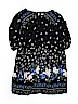 Old Navy 100% Rayon Floral Black Dress Size 10 - 12 - photo 1