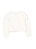 Baby Gap 100% Cotton Solid Ivory Cardigan Size 2 - photo 2