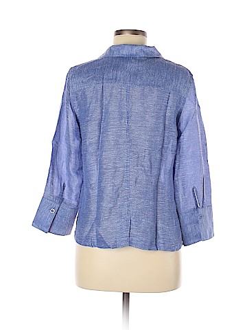 Coldwater Creek 3/4 Sleeve Button-Down Shirt (view 2)