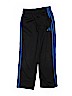 Adidas 100% Polyester Black Track Pants Size 8 - photo 1