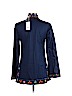 Tory Burch 100% Cotton Blue Casual Dress Size 2 - photo 2