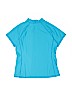 Lands' End Blue Rash Guard Size 14 - photo 2
