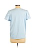 Ann Taylor Blue Short Sleeve Top Size L (petite) - photo 2