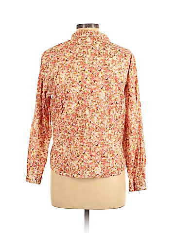 Ann Taylor LOFT Long Sleeve Button-Down Shirt (view 2)