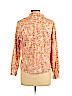 Ann Taylor LOFT 100% Cotton Pink Long Sleeve Button-Down Shirt Size L (petite) - photo 2