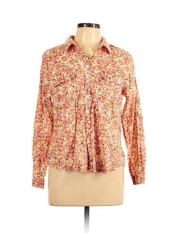 Ann Taylor LOFT Long Sleeve Button-Down Shirt (view 1)